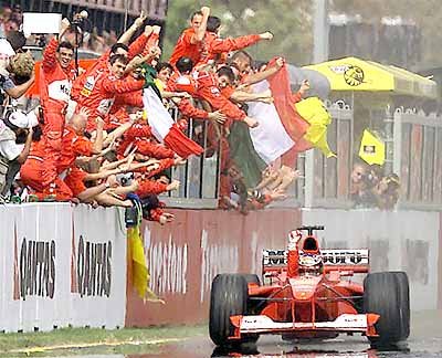 M. Schumacher wins the Australian GP.