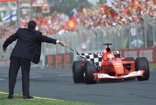 M. Schumacher wins the Autralian GP