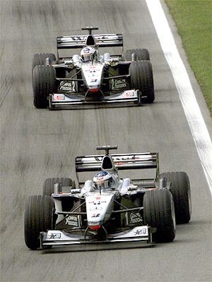 Hakkinen and Coulthard get a McLaren one-two
