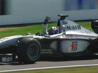 Coulthard is the winner of the British GP