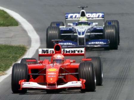 M. Schumacher keeps Ralf at bay