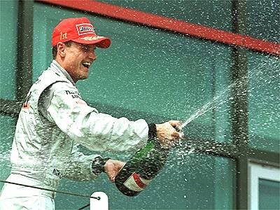 Coulthard is the winner of the French GP