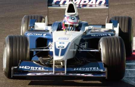 Montoya had his first Formula 1 win