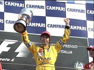 Frentzen is the winner of the Italian GP.