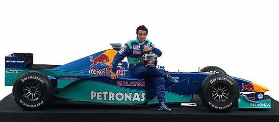 The Sauber C19 with Diniz