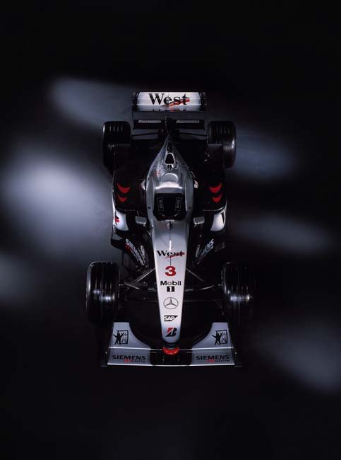 McLaren MP4-16 - Top view