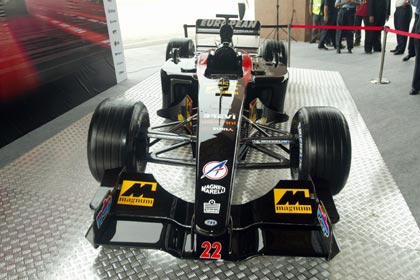 Minardi PS02 - Front view