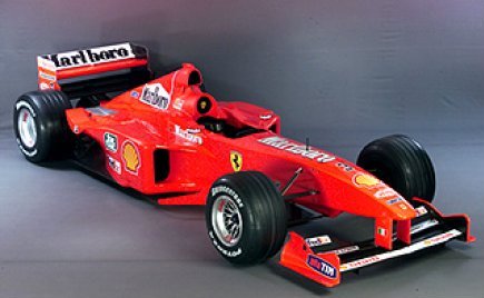 Ferrari F399 slant view