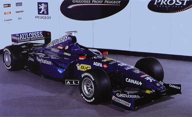 The Prost AP02 - slant view