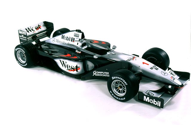 The McLaren MP4-14 - slant view