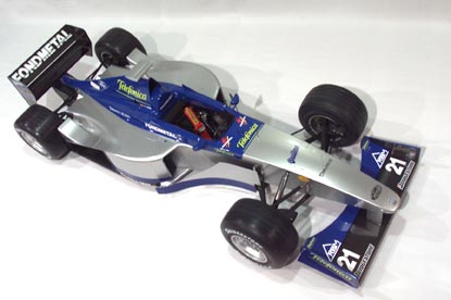 The Minardi M01 - slant view