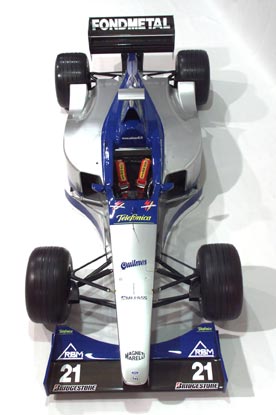 The Minardi M01 - top view