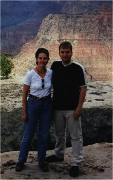 Me and Mat at the Grand Canyon